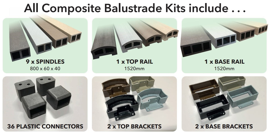 Composite Balustrades Kit